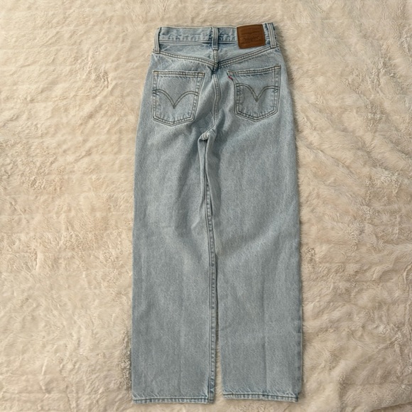 Ribcage Straight Ankle Women's Jeans 24x27 - Picture 4 of 6